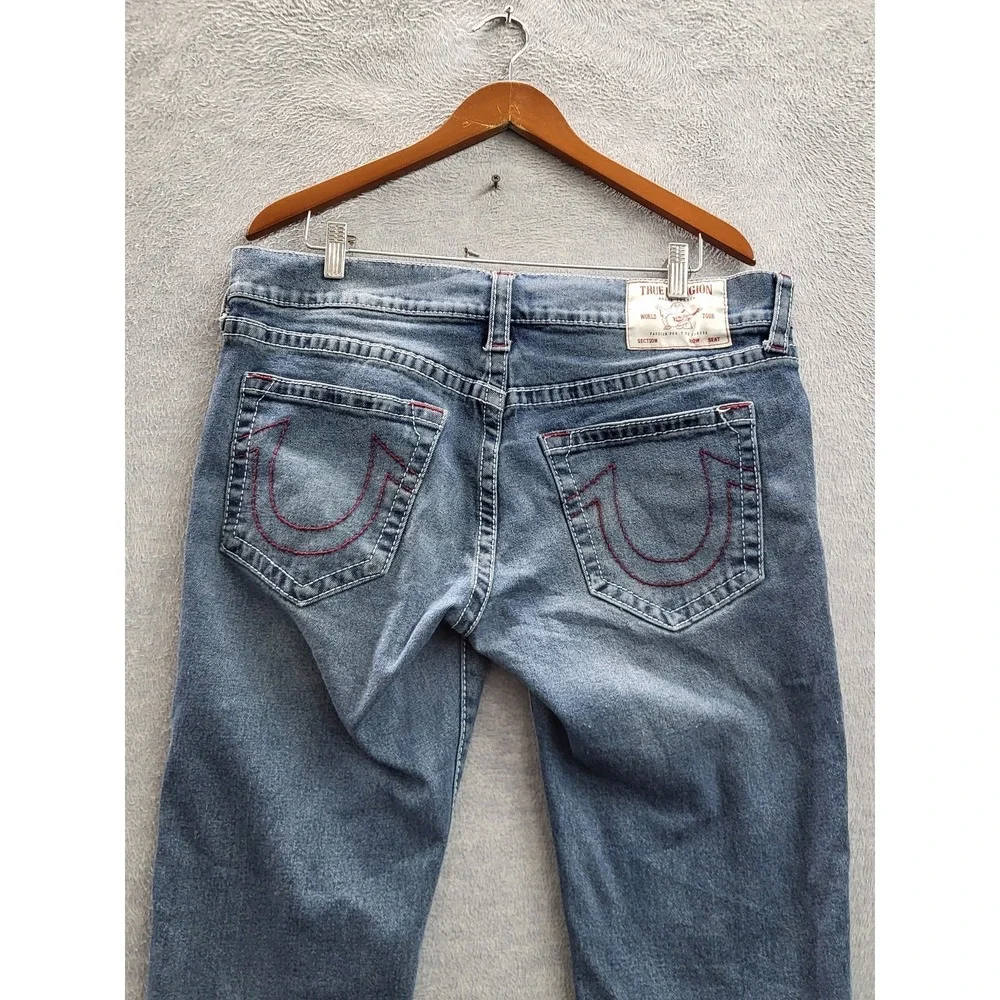 True Religion Men Jeans 36 Blue Denim Rocco Relaxed Skinny 29